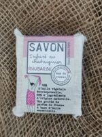 SAVON Végétal Senteur Rhubarbe - 100grs - Mas Du Roseau
