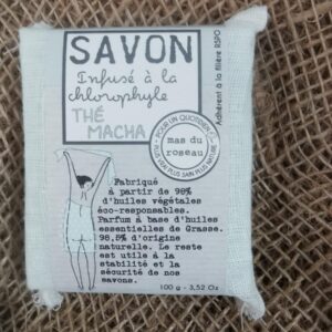 SAVON Végétal Senteur Thé Matcha - 100grs - Mas Du Roseau
