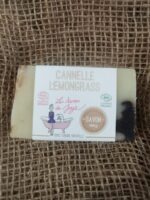 SAVON Cannelle et Lemongrass - 100gr - Les Savons De Joya