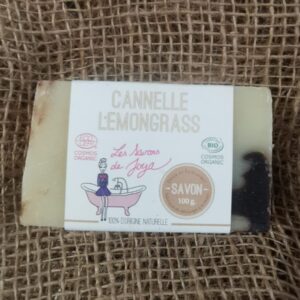 SAVON Cannelle et Lemongrass - 100gr - Les Savons De Joya