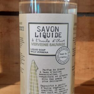 Savon Liquide - 750ml - Verveine Sauvage à l'huile d'olive