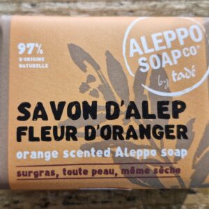 Savon d'Alep - 100Gr - Fleur d'oranger