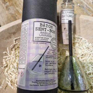 Bâtons Sent Bon - 100ml - Basilic Lavande