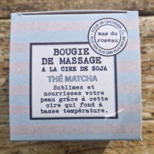 BOUGIE 3 EN 1 - 100gr - Senteur Thé Matcha - Le Mas Du Roseau
