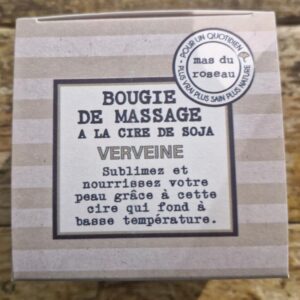 BOUGIE 3 EN 1 - 100gr - Senteur Verveine - Le Mas Du Roseau